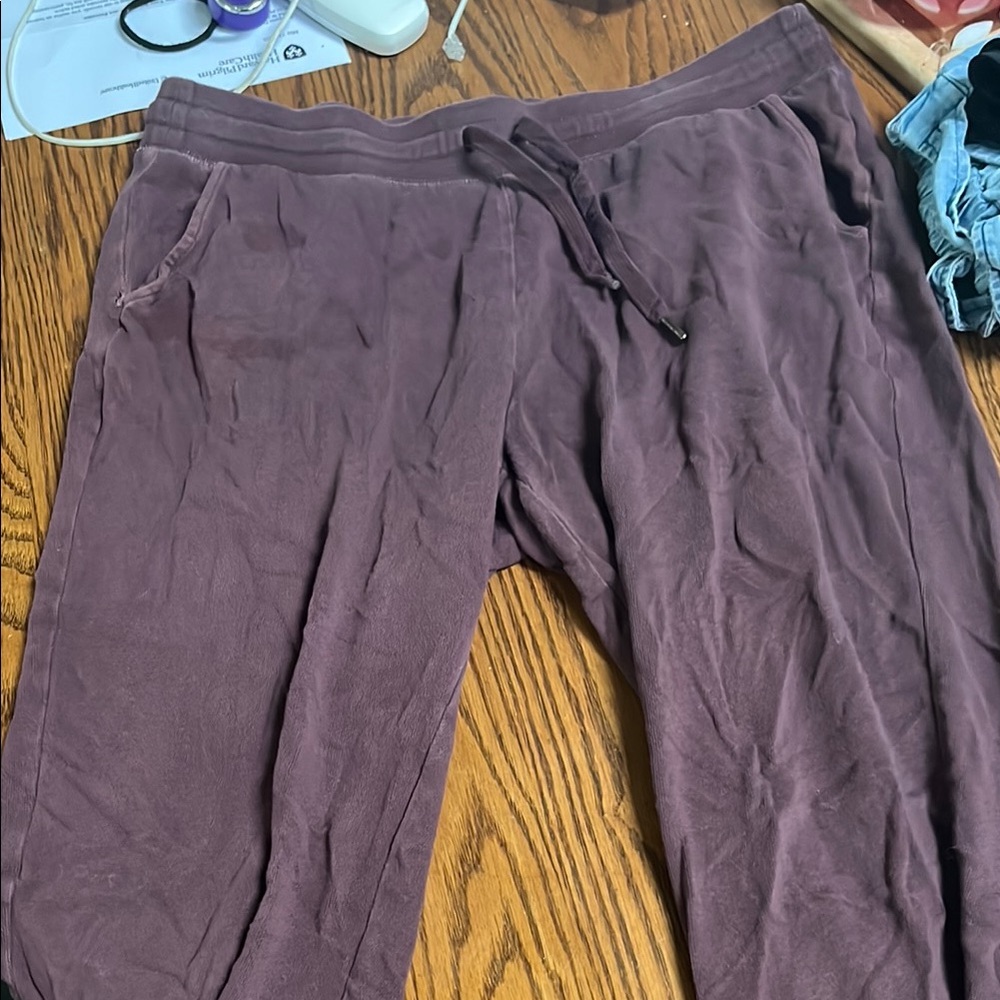 Old Navy Burgundy Joggers